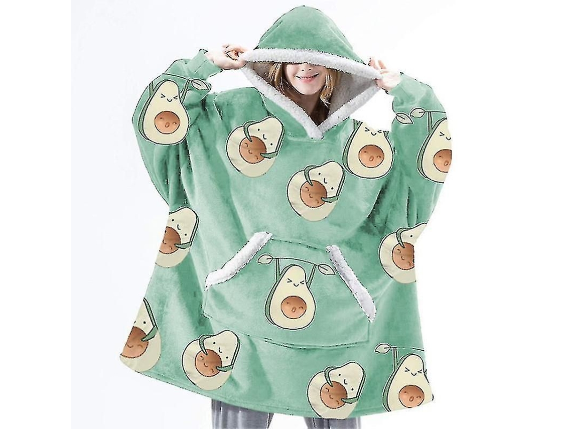 2026-chaqueta Manta Oversize Suave Y Cómoda Con Capucha, Bolsillo Grande, Ideal Para Regalo Y Uso Casual