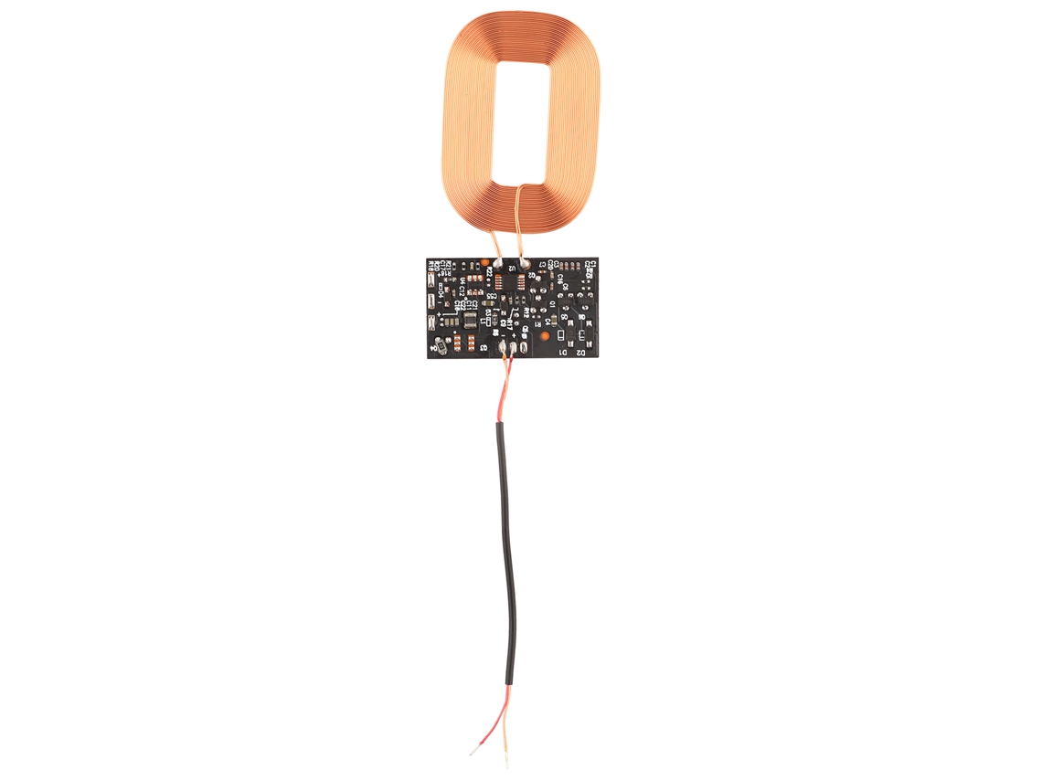 Módulo Receptor De Carga Inalámbrica Diy Estándar Qi, Placa De Circuito Con Bobina De 5 V 1 A