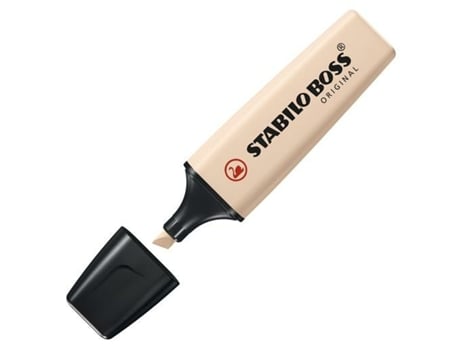 Subrayador STABILO Boss Original 10 Unidades Beige