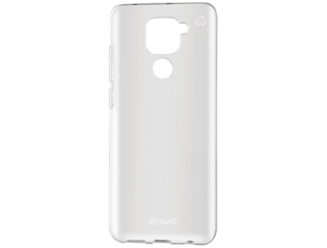 Funda Note Recycletek Tecnología para Xiaomi Redmi Note 9 MUVIT Plástico Transparente