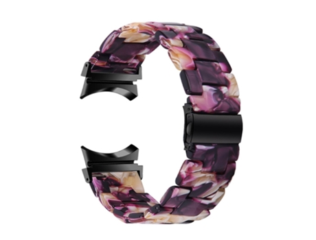 Correa de acero inoxidable con hebilla para Samsung Galaxy Watch 5 40mm/44mm/Watch 5 Pro 45mm - purpúreo