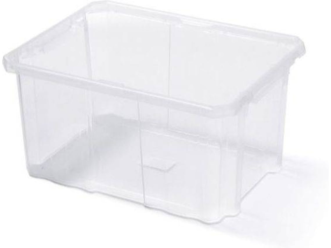 Caja de Almacenamiento PROSPERPLAST Plástico (Transparente - 40x30x20 cm)