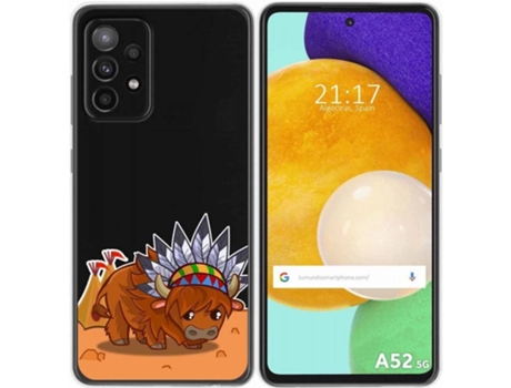 Carcasa Samsung Galaxy A52 / A52 5G / A52s 5G TUMUNDOSMARTPHONE Bufalo Multicolor