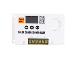 Controlador De Carga Solar Pwm 12v 24v Adaptativo Automático Regulador De Painéis Solares Para Sistemas Off Grid 80a