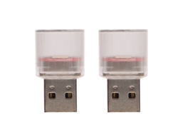 2 Piezas De Mini Luz Noturna Embutida - Azul Gelo JEIIBRZUI