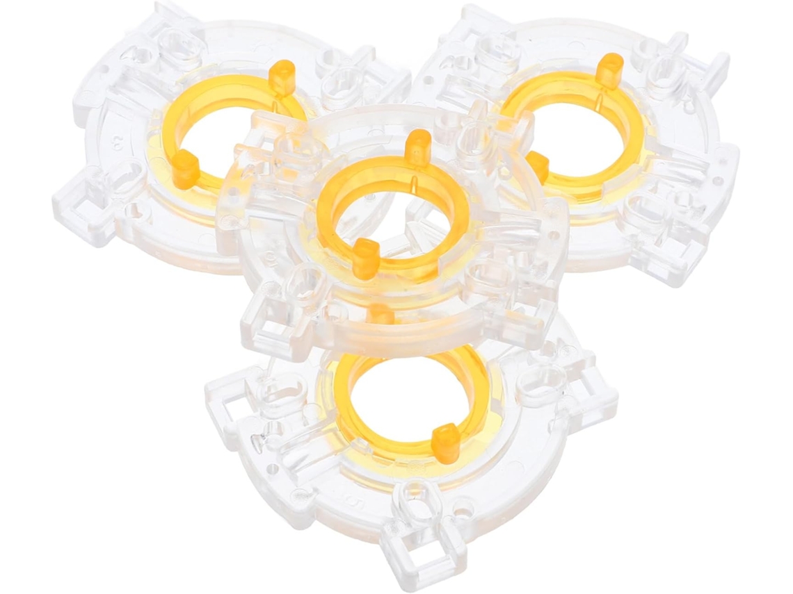 4 Piezas De Anillos De Retención Redondos, Placa De Restricción Para Joystick, Puerta Transparente