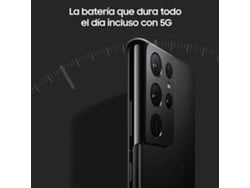 Smartphone SAMSUNG Galaxy S21 Ultra 5G (6.8'' - 12 GB - 256 GB - Negro) — .