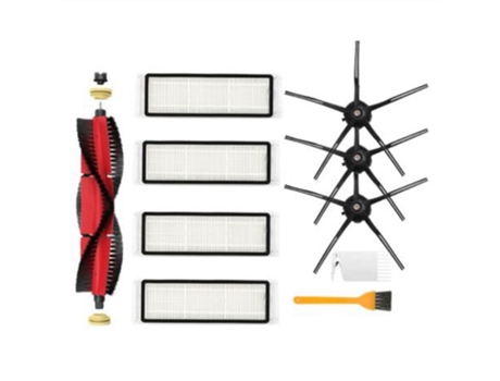 Filtro de cepillo principal, cepillo lateral negro para Xiaomi Roborock S5 Max S6 S6 Maxv, repuestos para aspiradora barredora