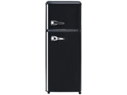 Frigorífico, diseño compacto, bajo consumo energético, capacidad de 92 L, 19 kg, negro.