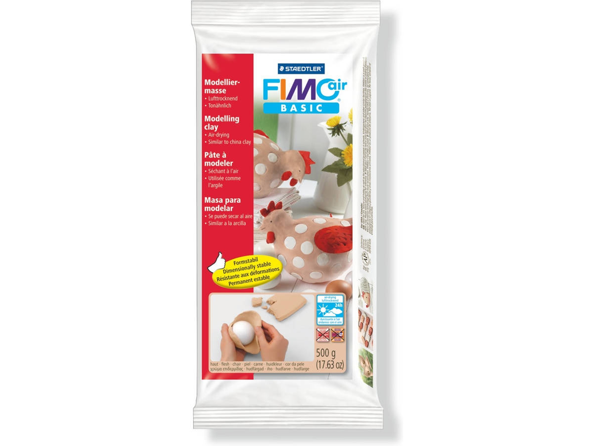 Pasta de Modelar STAEDTLER 8100 Beige (500 g)