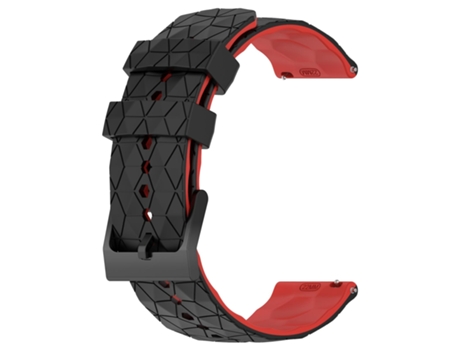 Correa Smartwatch Para Samsung Galaxy Watch 4 40Mm Negro Rojo VENISYMLIS