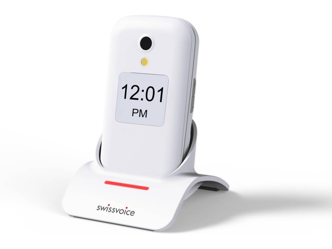 Teléfono móvil SWISSVOICE D28 (2.8'' - 2G - Blanco)