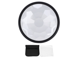 Filtro De Caleidoscopio 67mm De Vidrio Óptico De Doble Cara Resistente Al Agua Y Arañazos Con Efecto Especial