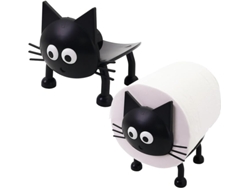 Soporte Para Papel Higiénico Con Tema De Gato (2 Uds.), Gracioso, Autónomo