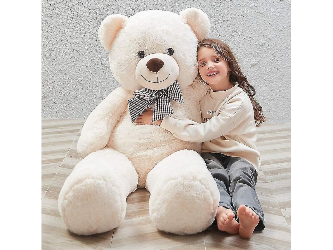 2026-oso De Peluche Gigante 80 Cm Para Novia O Niños Suave Y Cariñoso Regalo Para Días Especiales