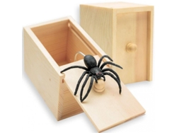 Caja Sorpresa Con Spider Playtime Dlp - Juguete Travieso De Madera Y Goma Suave