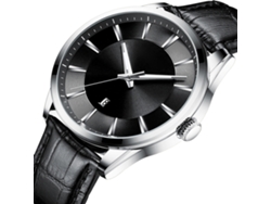 Reloj De Pulsera De Cuarzo Para Hombre Curren 8365 Con Correa De Cuero, Resistente Al Agua Y Calendario.