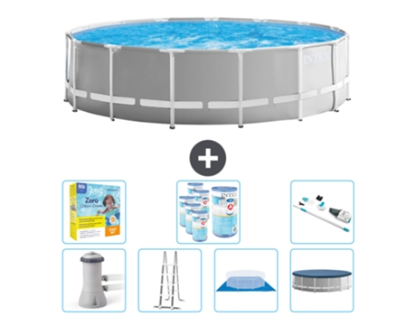 Piscina Tubular INTEX 26726GN-CB51 (16805 L - 457x122cm)