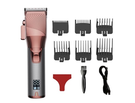 Cortapelos para hombres - Cortapelos de peluquero Kit de corte profesional Recortador de pelo inalámbrico Recortador de barba JEDBESETZT
