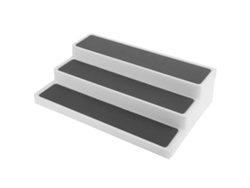 Estante Extensible De 3 Niveles Para Especias, Ideal Para Armarios Y Encimeras De Cocina.
