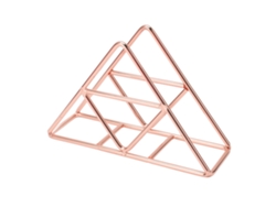 Servilletas Verticales Porta Servilletas De Hierro Forjado Metalizado Dorado Rosa Moda Grueso Grande