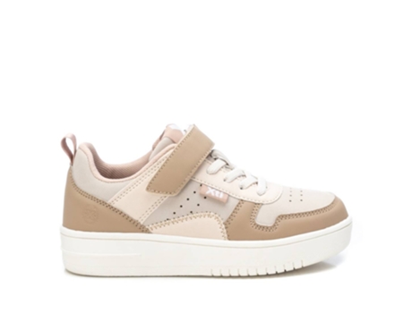 Zapatillas de Niña para Deporte XTI Deportiva Casual Beige (37)