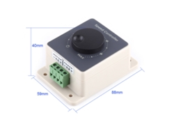 2026horizon-controlador De Velocidad Pwm Para Motor Dc 10-60v 20a Con Caja Impermeable