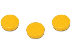 Conjunto de 10 Imanes BI-OFFICE (Amarillo - 30mm)