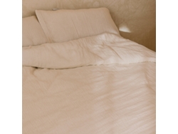 Funda Nórdica Muselina Beige Cama 90