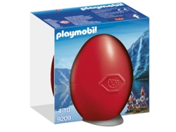 PLAYMOBIL Eggs: Vikingos con escudos - 9209 (Edad Mínima: 4)