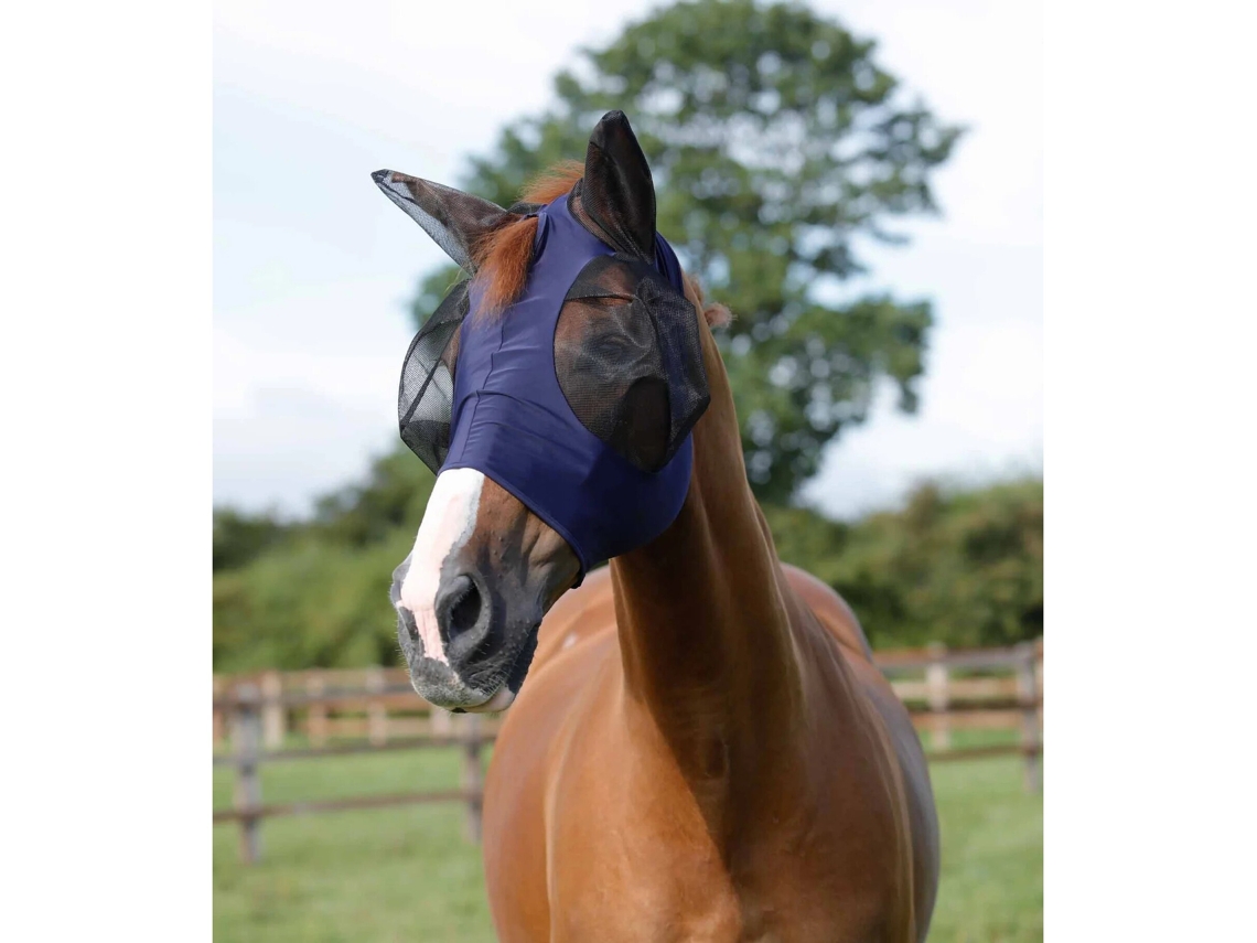 Máscara antimoscas para caballos PREMIER EQUINE Comfort Tech Lycra S