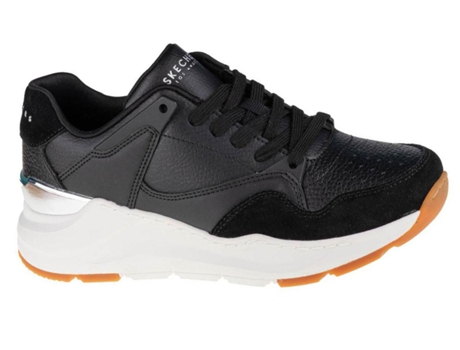 Botas SKECHERS Cuero Mujer (37 - Negro)
