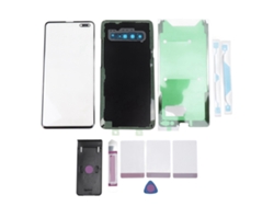 Reparación De Cristal Frontal Y Trasero Con Herramientas Para Galaxy S10 5g Negro