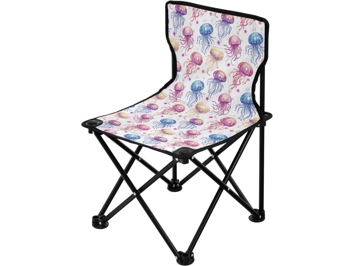 Silla De Camping Plegable Ultraligera Hierro Transpirable Duradera Estable