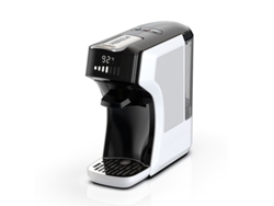 Cafetera monodosis 5 en 1 H1c de 20 bares, para Nespresso Original, Dolce Gusto, Lavazza Mio, Lor, café molido y sobres en polvo, color blanco Hibrew