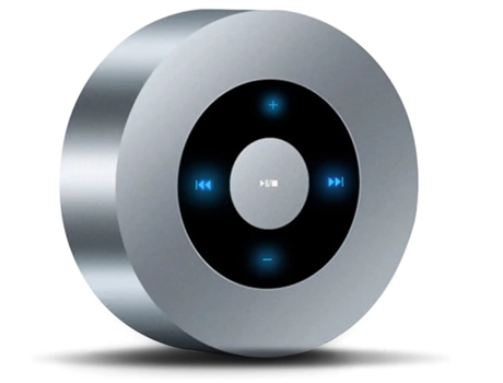 Altavoz CHRONUS YX220916_lwd11 (Bluetooth - Plateado)