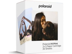 Cartucho para Impresora Polaroid Hiprint 3x3 Adhesivo (30 Hojas)