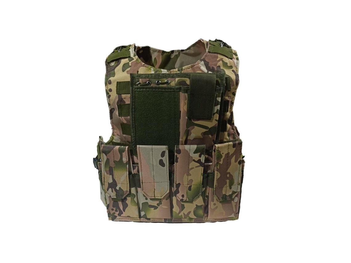 Chaleco Militar Ligero Y Ajustable Para Hombre, Ideal Para Entrenamiento Al Aire Libre, Pesca, Viajes Y Como Equipo Multifuncional.