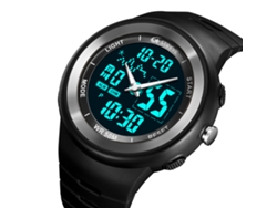 Reloj Deportivo, Colorido, Luminoso, Electrónico E Impermeable (negro)