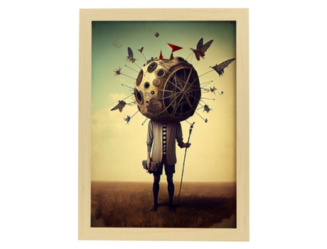 Póster NACNIC Ha y Infinitas Posibilidades Vintage Extrañas 212. Estampados de Arte Estético de Pared para el Diseño de Dormitorio O Sala de Estar....
