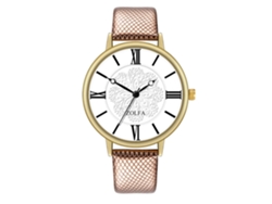 Reloj De Cuarzo Clásico Elegante Unisex Para Parejas Estilo Business Regalo (café)