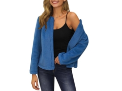 2026-cardigan De Pelo Mujer Manga Larga Suéter Abrigo Casual Otoño Primavera Nuevo