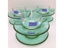 Conjunto de 6 Tazas Studio Nova Happy Colors Verde