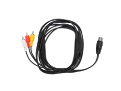 Cable Adaptador De Audio De 8 Pines Din Macho A 3 Rca Macho Para Equipos Estéreo, 3 M