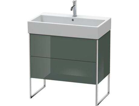DURAVIT XSquare Vanity unit vertical 78,4x 46,0 cm, 2 cajones, para lavabo Vero Air 235080