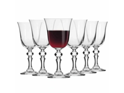 Vasos KROSNO GLASS Krista (Vidrio - 6 Un - Transparente - 8.7 x 18.1)