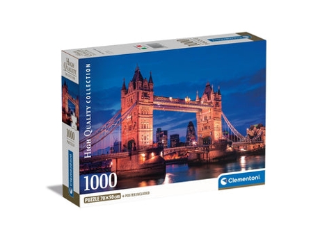 Puzzle rompecabezas CLEMENTONI Edifícios (10 anos - 1000 unidades)