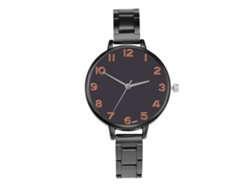 Relógio De Pulso Feminino De Quartzo Com Pulseira De Pu Zhoulianfa Estilo Fashion (azul Claro)