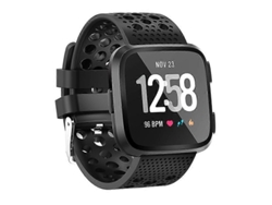 Pulsera inteligente con orificios de ventilación para Fitbit Versa Nostalgia88