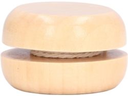 Yo-yo De Madera Portátil Duradero De Primera Calidad, 4 Piezas Lisas Sin Acabado Para Armar, Juguete De Tamaño Pequeño Para